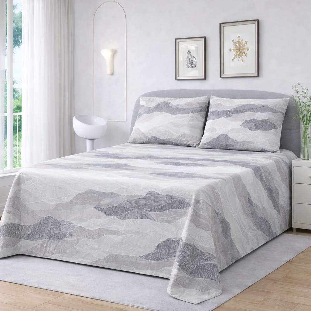 Pure Cotton Export Quality Bedsheet