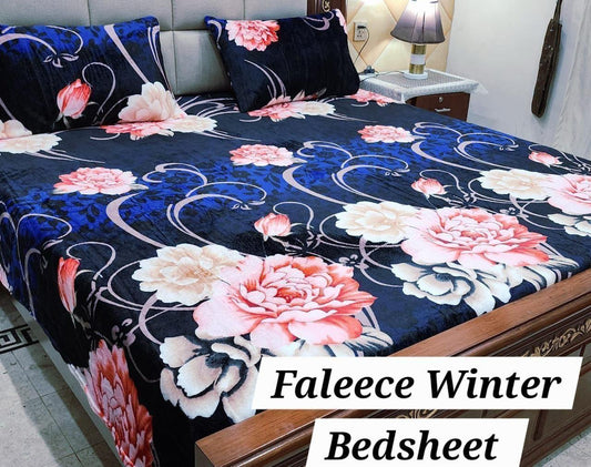 Luxury Fleece Bedsheet F-45
