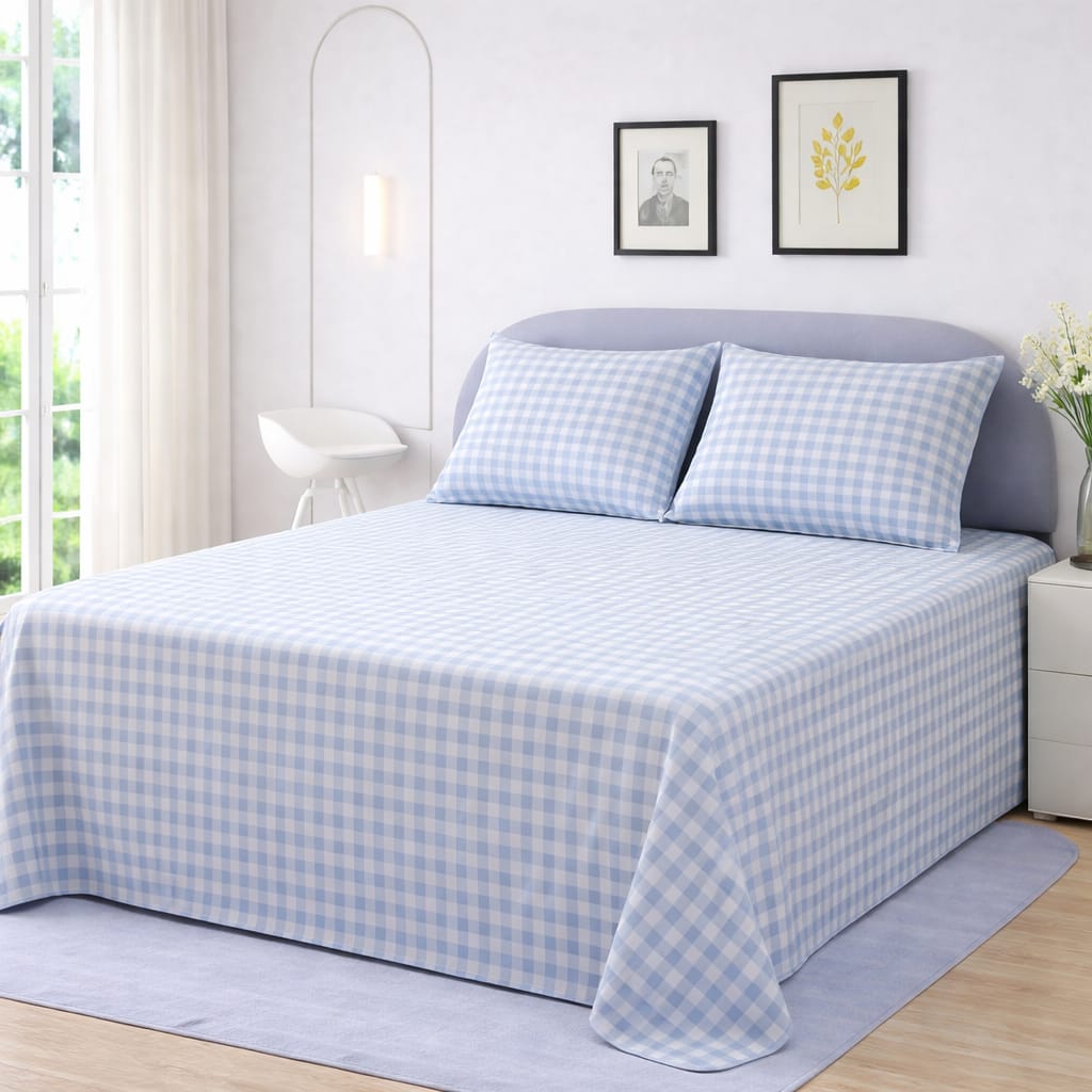 Pure Cotton Export Quality Bedsheet