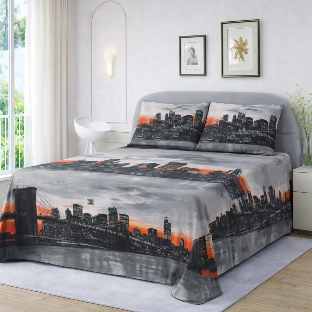 Pure Cotton Export Quality Bedsheet