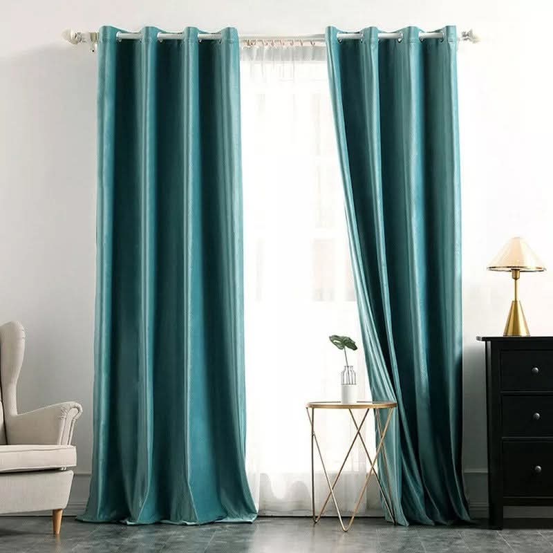 Dyed Velvet Curtains