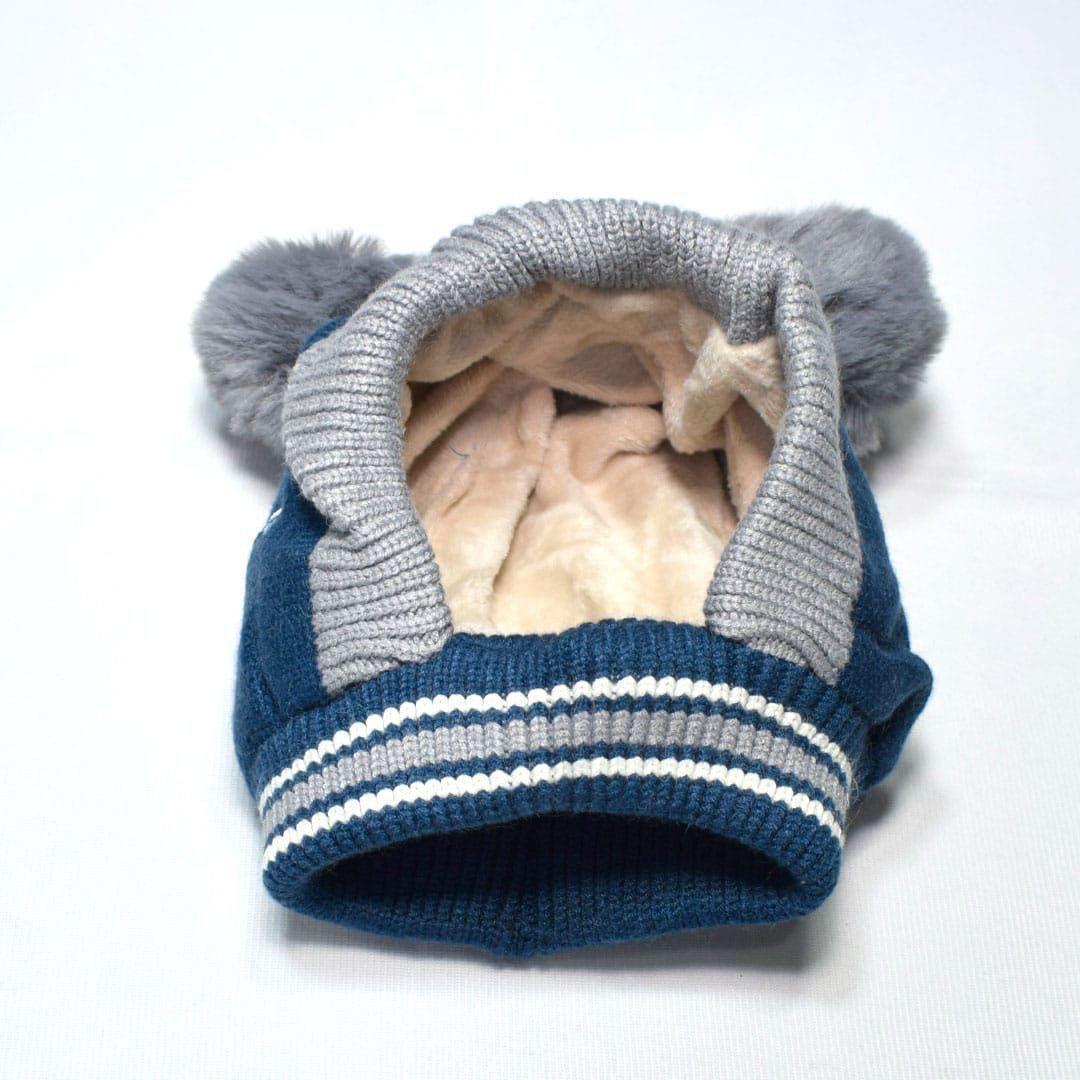 Kids Winter wool caps Star-03