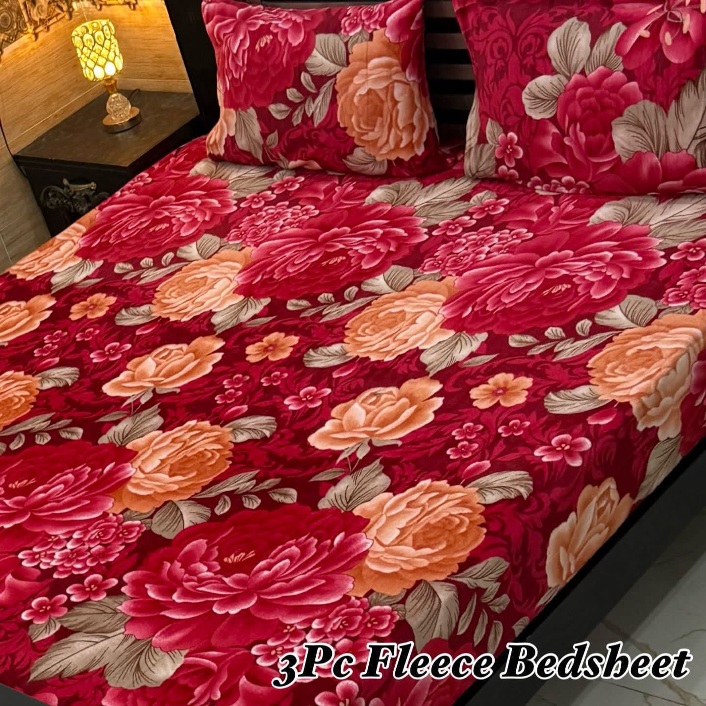 Luxury Fleece Bedsheet F-39