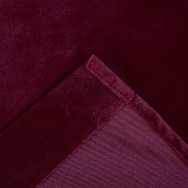 Premium Maroon Velvet Curtain for Bedroom & Living Room
