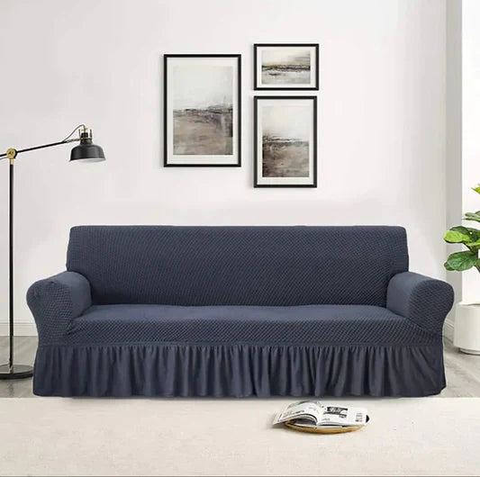 Micro Mesh Turkish Style Sofa Covers – Grey